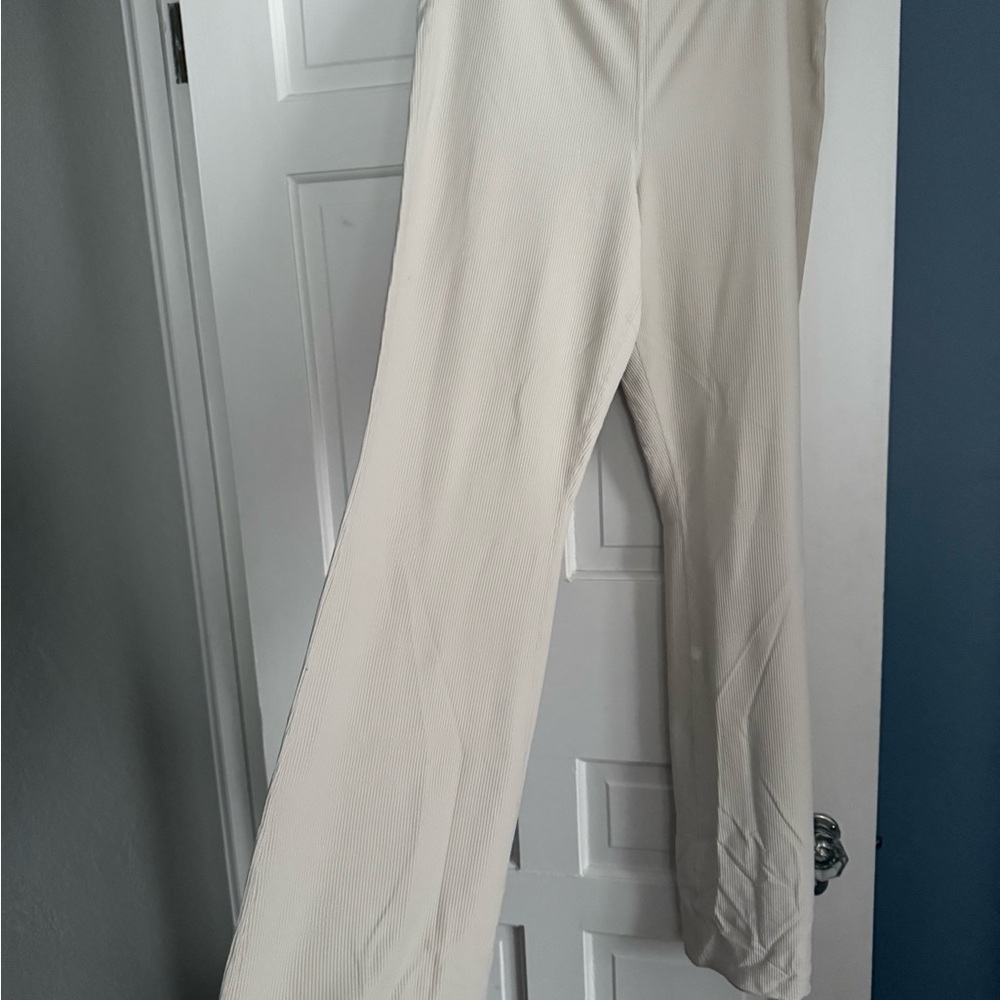 Elegant Cream Women's Pants